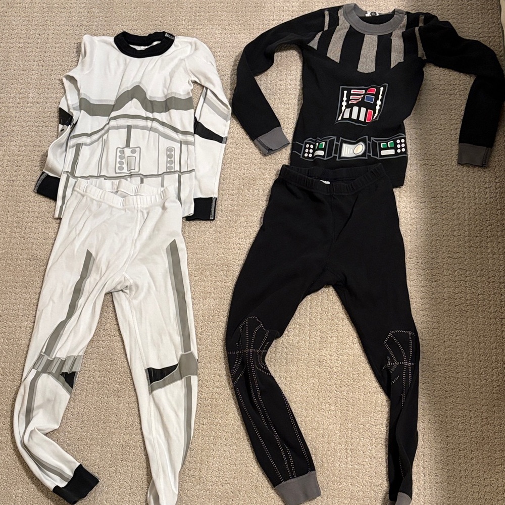 Bundle Hanna Andersson Star Wars PJs size 8
